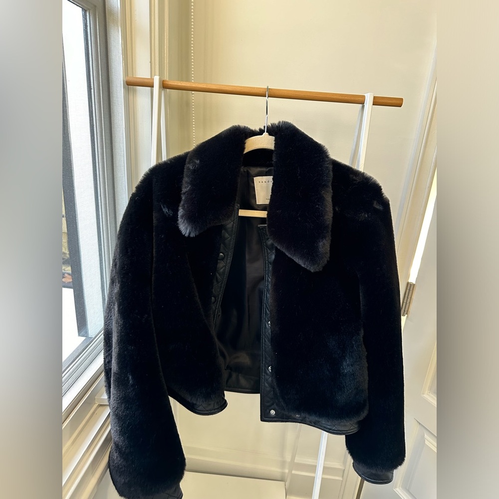 Sandro Fur Jacket